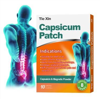 Poreuze Capsicum gips pijn relif patch